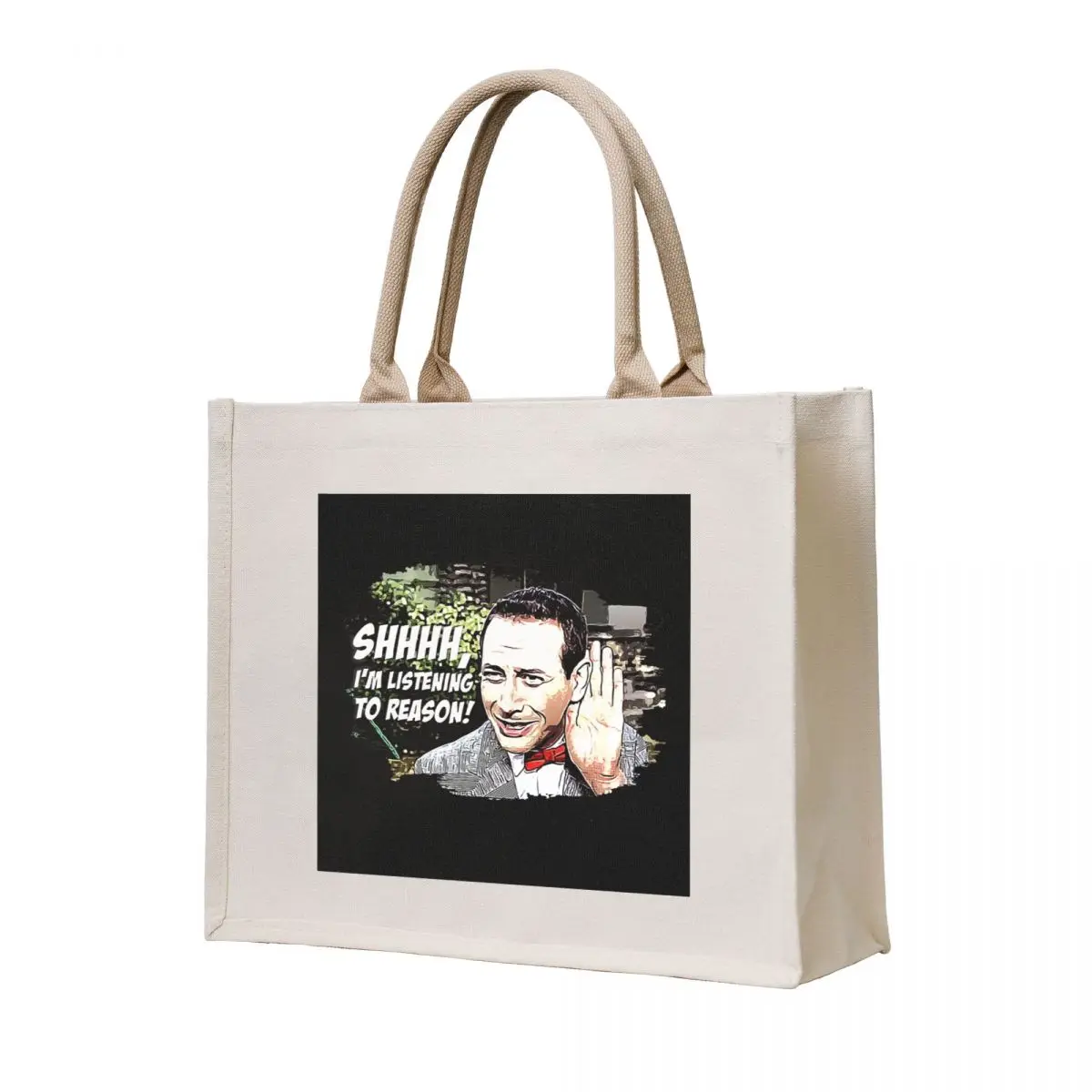 

Pee-wees-playhouse, 80s, jambi, peewee, pee wee herman, pee wees big adventure Tote Bag Shopper handbag canvas bags