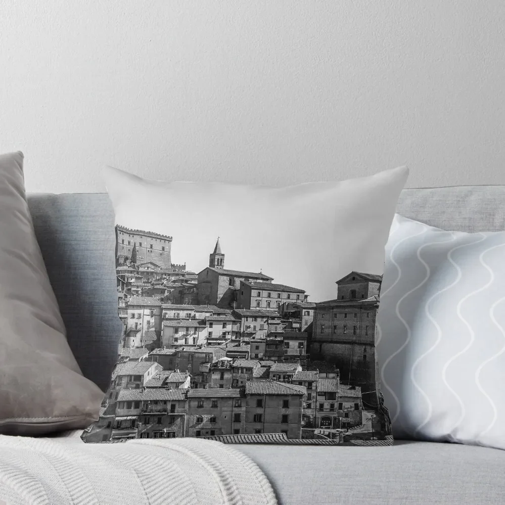 Soriano nel Cimino, Italy - Orsini castle Throw Pillow anime girl Sofa Decorative Covers Christmas Pillowcase pillow