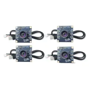 Bilashmart ABGN 4 USB Camera Module 100 Degree 1MP OV9732 1280X720 USB Free Driver Manual Focus With60cm Cable Forwinxp/7/8