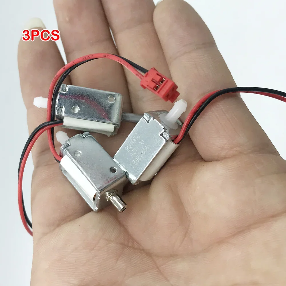 3PCS Mini Electric Solenoid DC12V Air Valve N/C Normally Closed Air Electric Switch Small Electric Venting Valve 10*12*20MM