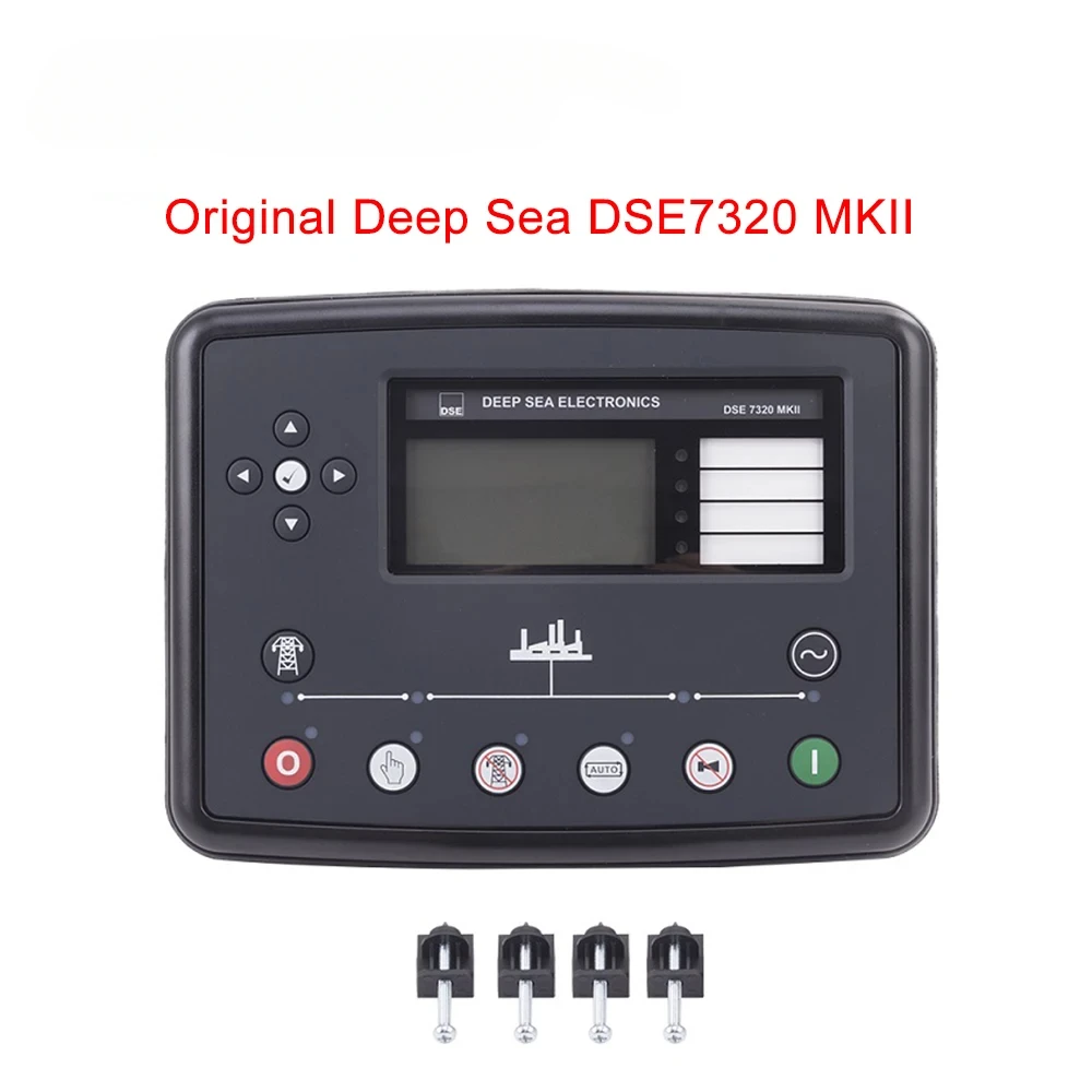 

Original Deep Sea DSE7320 MKII Diesel Generator Controller Panel LCD Display Auto Start Remote Cntrol Module Board Genset Parts