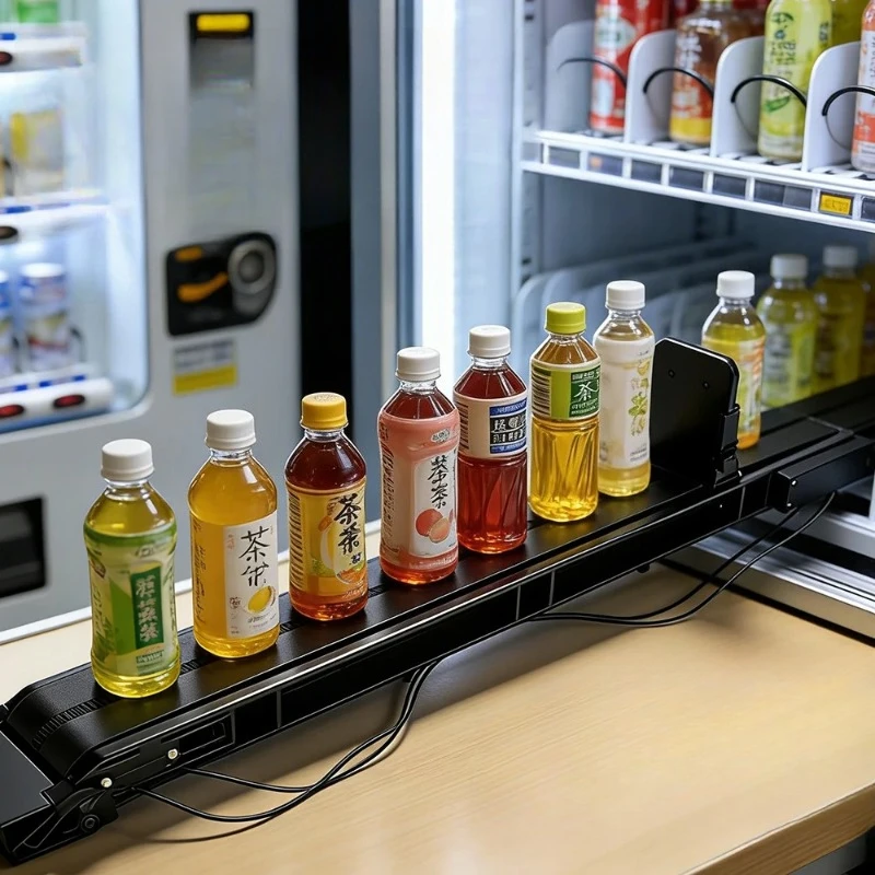 

Mini Conveyor Belt for Vending Machine Replacement Conveyor Belt Assembly for Bottles, Cans and Boxes Small Conveyor Belt
