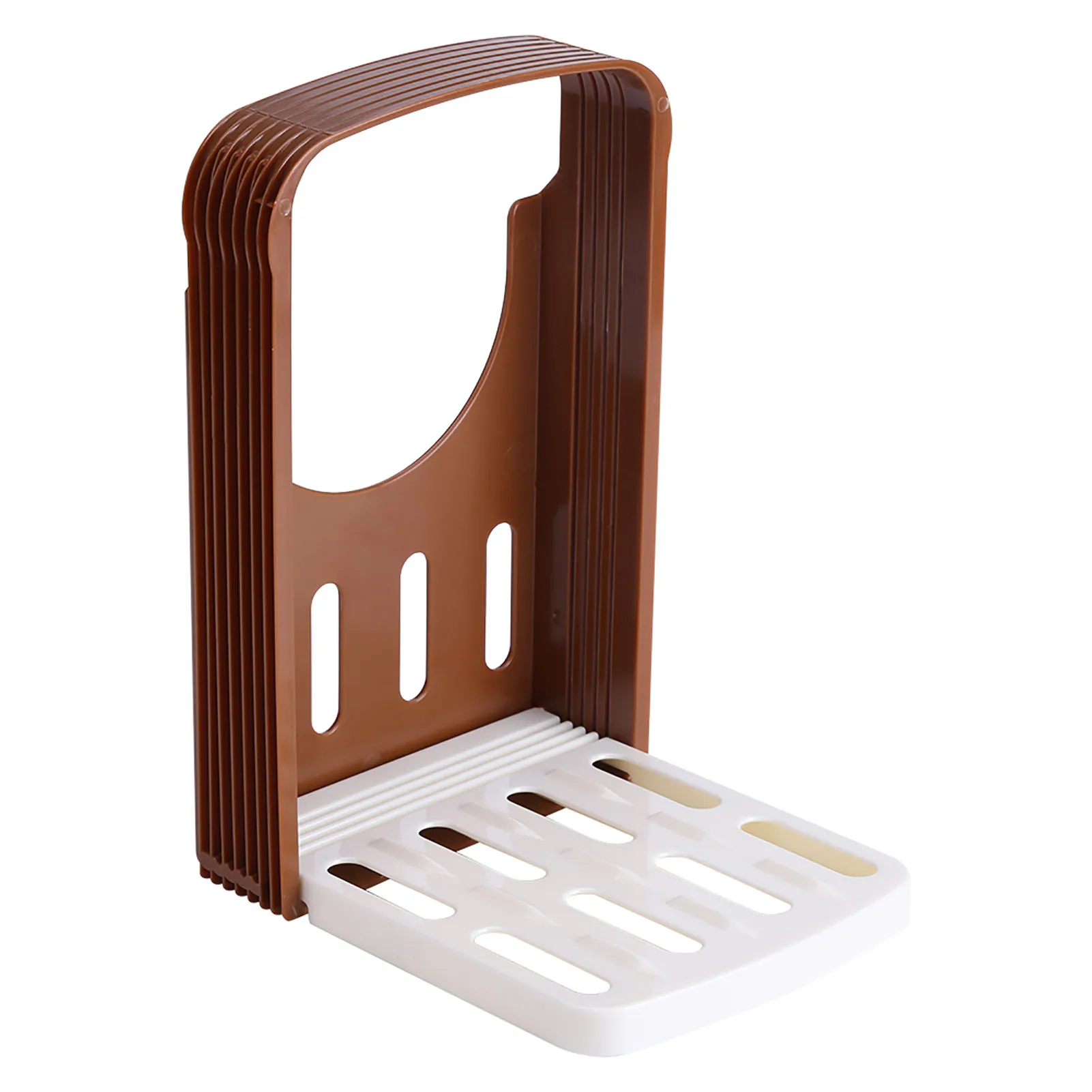 Cortador de pan y tostadas, molde de cocina, herramientas plegables con 4 espesores
