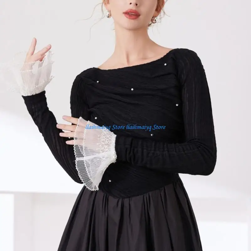 573b-mangas-braco-renda-punhos-pulso-dupla-camada-flor-decorativa-mangas-falsas-para-mulheres-casual-formal-evento