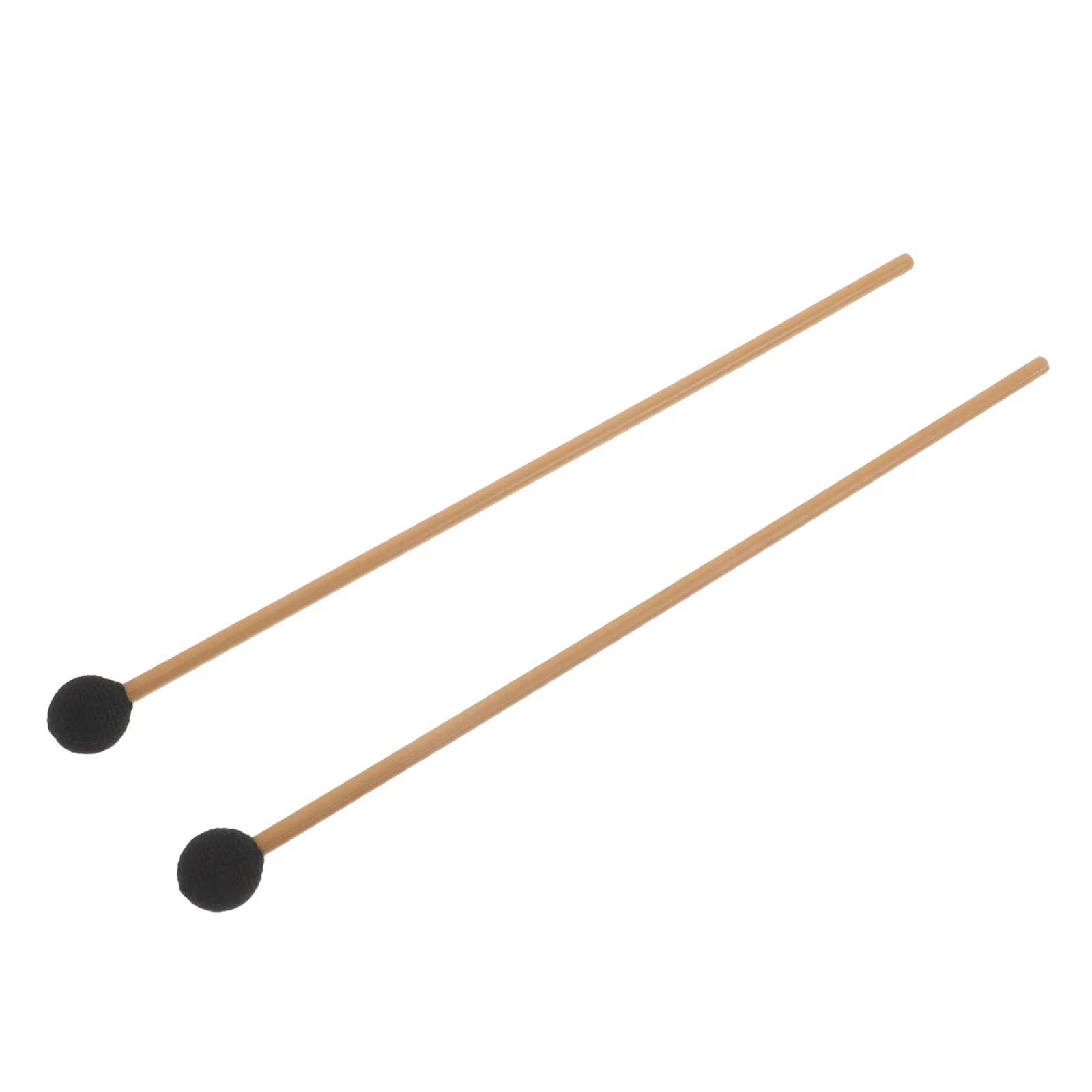 

1 Pair Yarn Marimba Mallets Glockenspiel Sticks Plastic Handle Percussion Hammer For Xylophone Ethereal Drum Orff Instruments