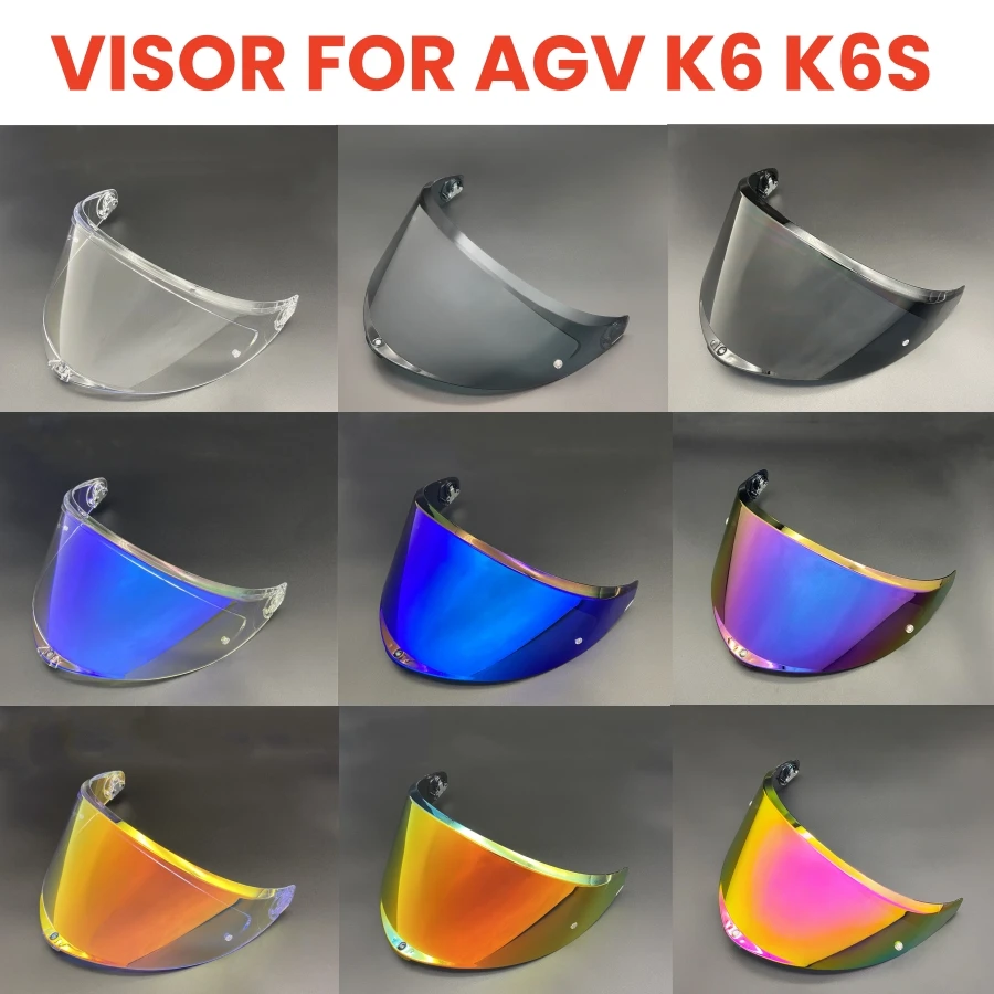 K6 козырек Capacete шлем щиток для лица Visera лобовое стекло для AGV K6S высокопрочные солнцезащитные линзы мото Casco фотохромные очки