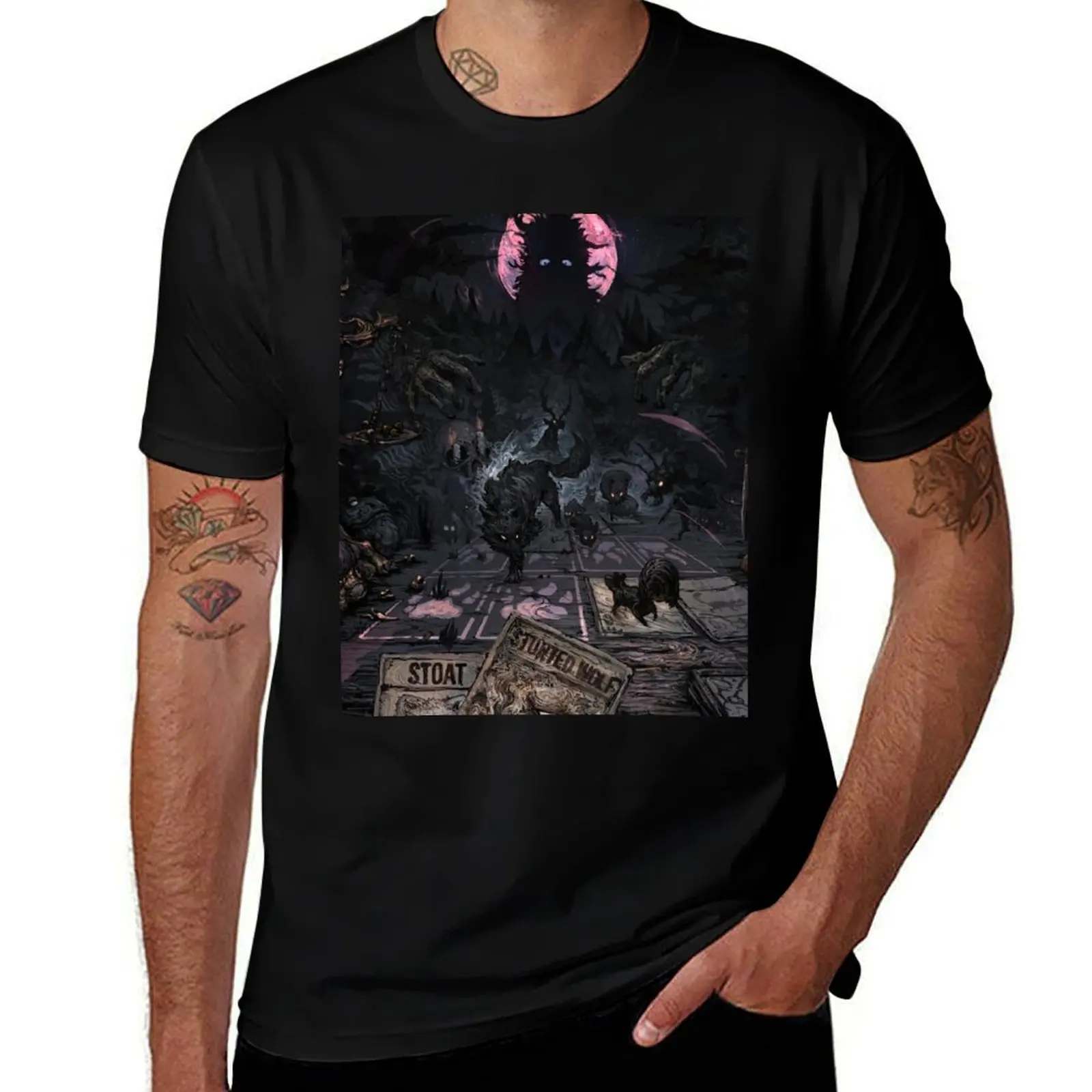 

Inscryption - Official Album Art T-Shirt vintage graphic tee Funny t-shirt heavyweights street wear men clothing