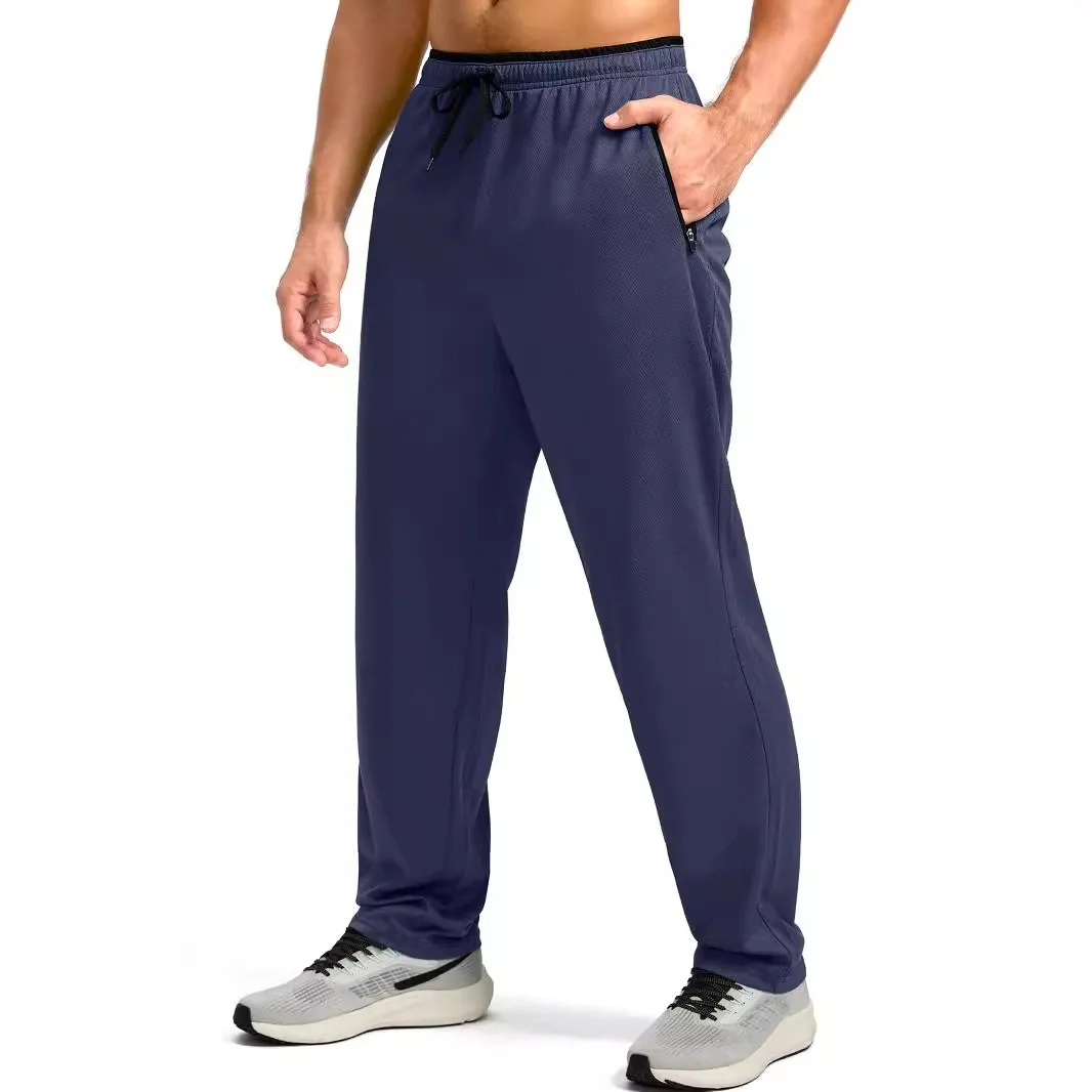 

Men's Outdoor Casual Sports Pants 2026 New Style Versatile All-Match mid Waist Wide Leg Straight Tube Long Pants