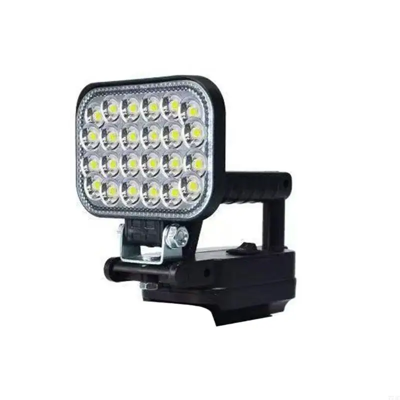 77JC 3/4/5/8inch LED Working Light Portable Battery Lighting Working Light Flashlight Emergency Lighting Hand Camping Light