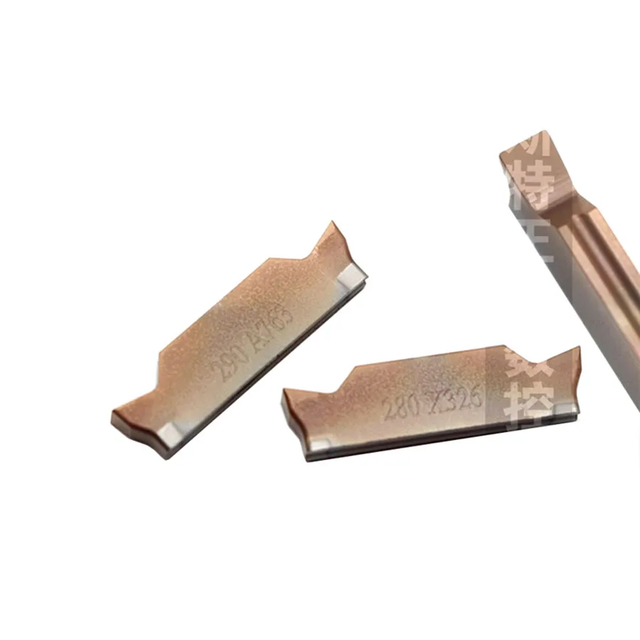Imagem -03 - Moagem Fina Cnc Facas Partículas Mggn1.6 2.1 3.1 4.1 5.1 5.9 mm Largura Sulco Torno Lâminas Carboneto Grooving Inserções Alta Qualidade de