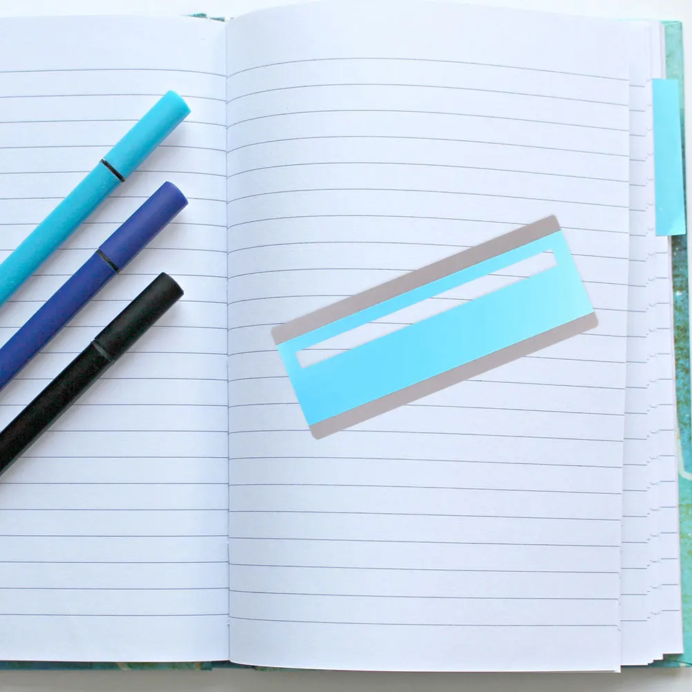 

16pcs Reading Guide Bookmark Colored Overlay Sentence Strips Portable Book Tracking Marker Student School Bookmarks