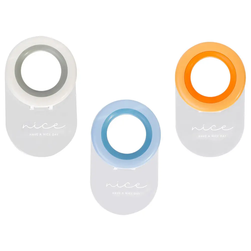 3Pcs Toilet Lid Lifters Sturdy Paste Type Ring Pulls for Cabinet Drawer Wardrobe Easy Open Handle No Punch Installation