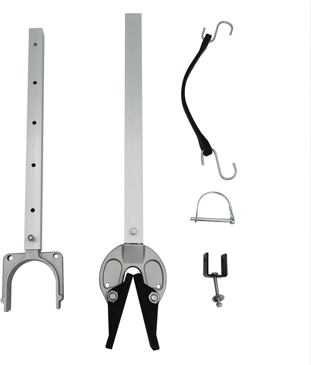 ISURE MARINE クロスビームプロテクター、23インチから35インチまで調整可能、ローラーやトレーラーに最適