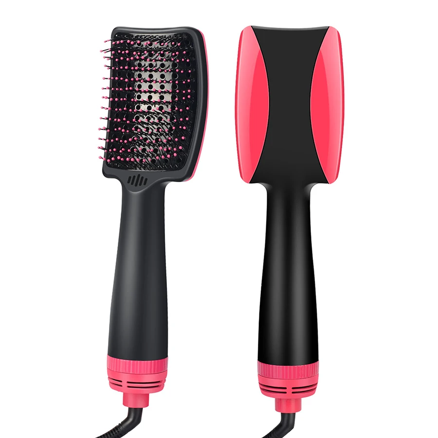 LISAPRO 2 IN 1 One Step Hair Dryer and Volumizer Hair Straightener Hot Air Brush Hair Curler Hair Beauty and Health Styling