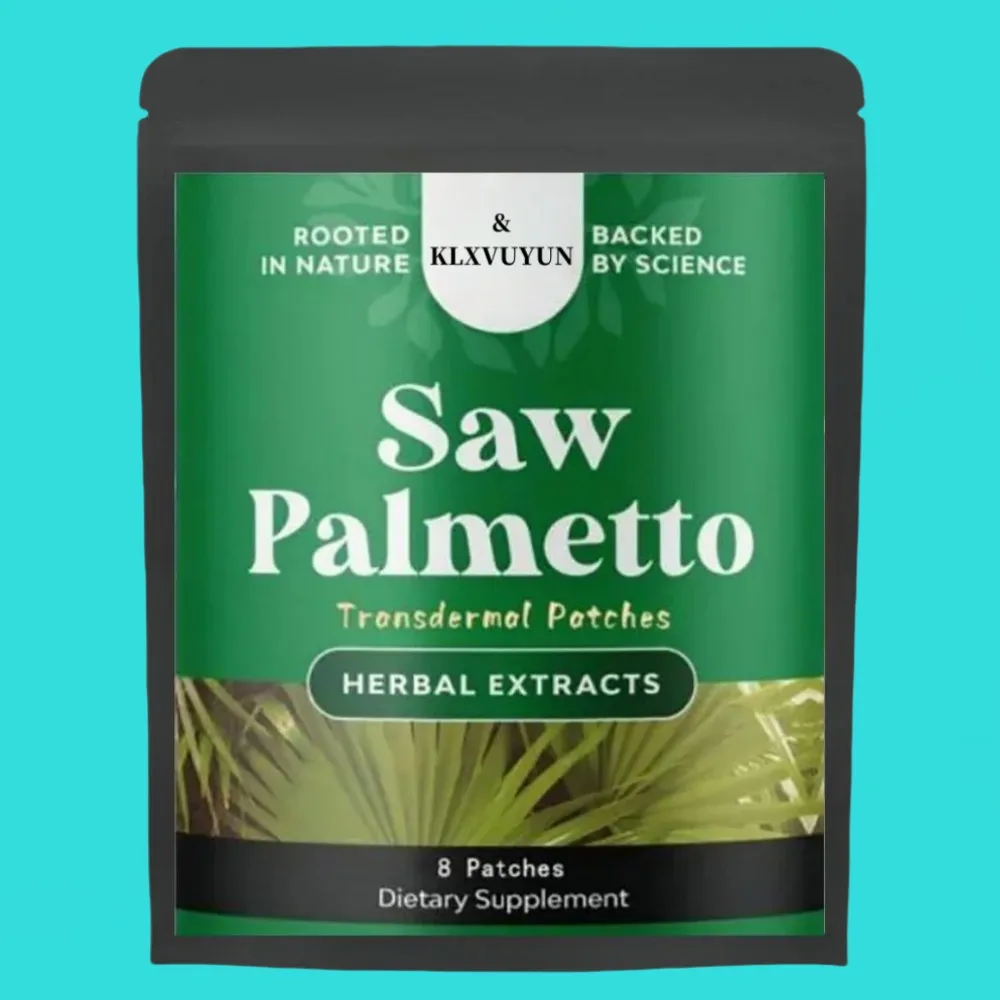 Pure Saw Palmetto Extract Patches - Suplement wzmacniający wzrost włosów z Saw Palmetto dla kobiet i mężczyzn