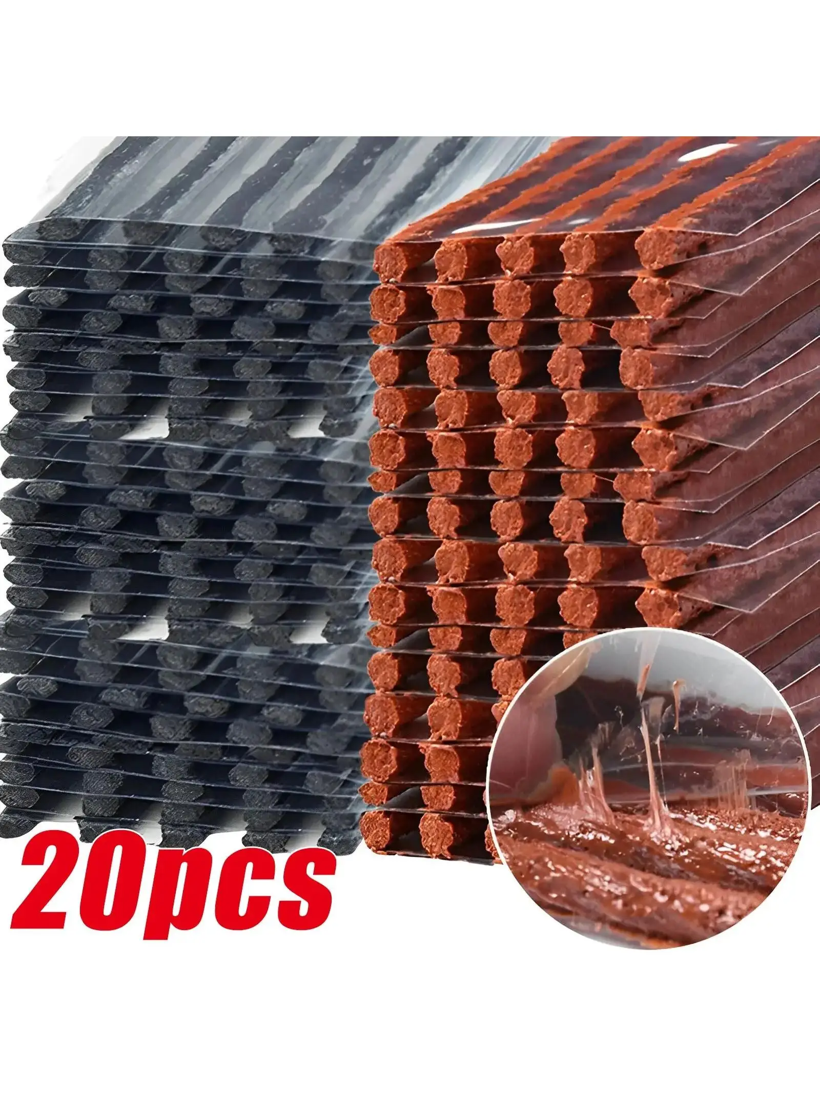 AliExpress NONE Universal Emergency Tire Repair Strips String Puncture Fix Tools for Car Motorcycle Bike Vehicles Tyre Repair