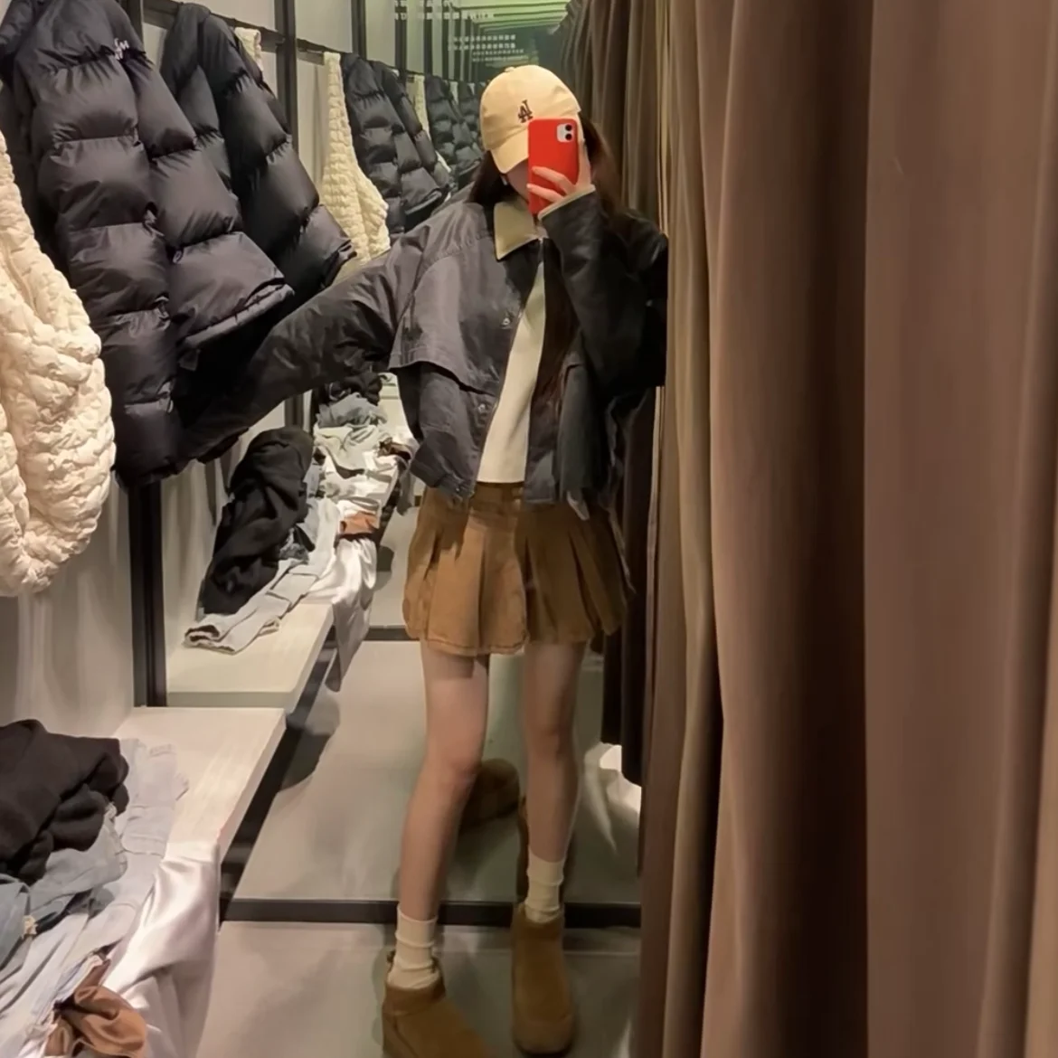 Neue ZA Damen-Jaset-Mantel aus gewachstem Leder, lockere Passform, Farbe, Blo-Kragen, schlankmachende Oberbekleidung, Ele Sle Ort-Mantel für Damen