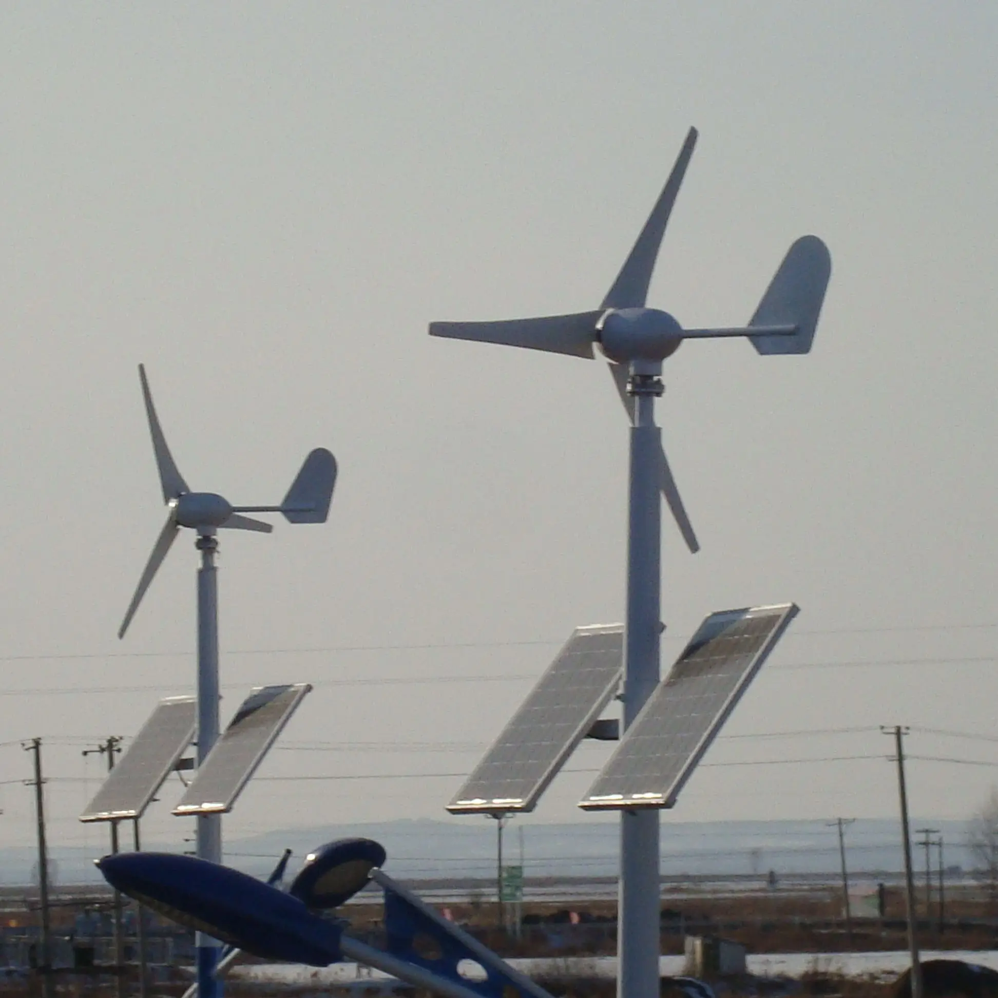 HAWT 500W Wind Turbine Generator With Controller