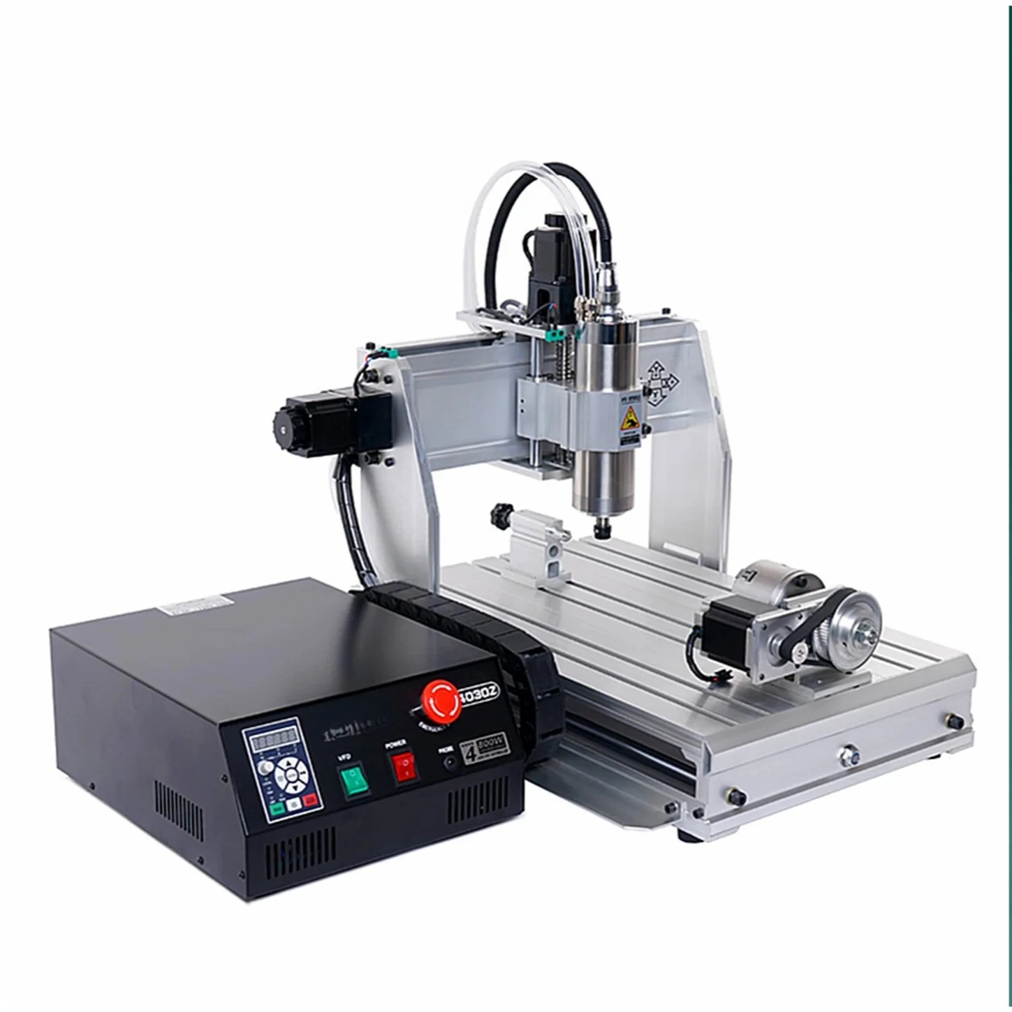 Engraving Cutting Machine 3040 Milling Metal Work Carving Engraver Cutter for Brass 4030 0.8/1.5KW USB 3 Axis 4 Axis Wood Router