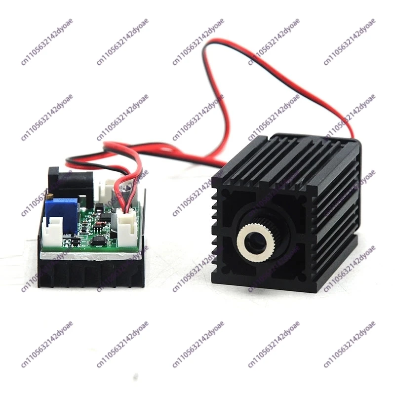 Focusable 850nm 1W 1000mw IR Infrared Diode Laser Adjusted Dot Module 12V w/ Fan Cooling TTL Modulation 3350mm