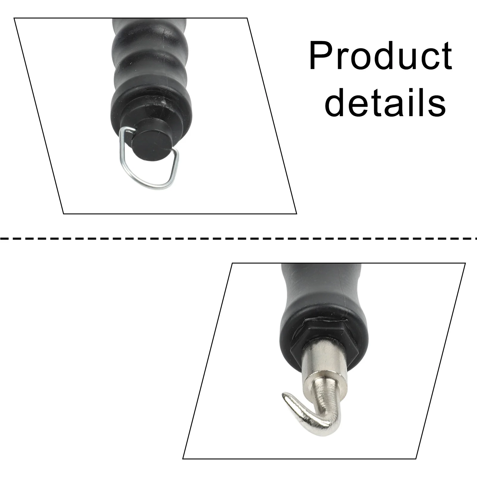 1pc Halbautomatische Rebar Draht Twister Stahl Binden Haken Baustelle Rebar Draht Knoten Zange Verdrehen Zaun Wicklung werkzeug – Detail 2