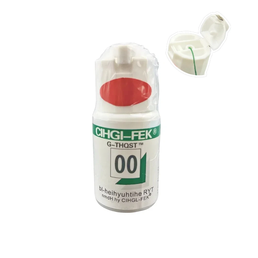 Dental Thread Disposable Gingival Retraction Cord Plain Knitted 1 Bottle Size 0 00 000 Dentistry Dentist Material