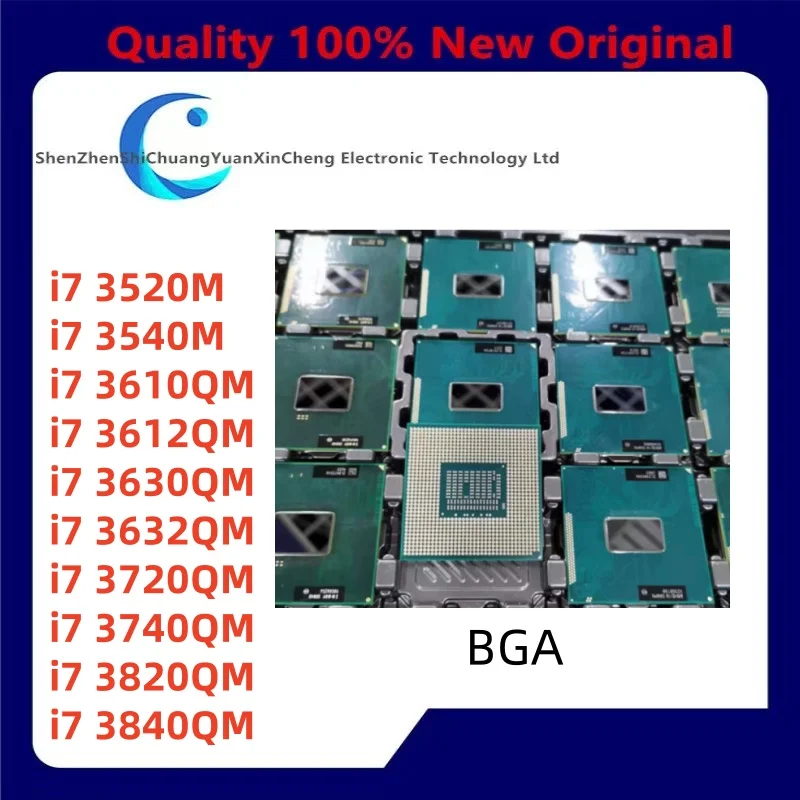 

Original Needle Official Version i7 3520M 3540M 3610QM 3612QM 3630QM 3632QM 3720QM 3740QM 3820QM 3840QM Notebook CPU