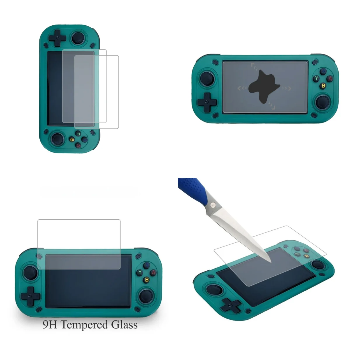 For BOYHOM R43S Tempered Glass Screen Protector Retro Console R43S 9H HD Temper Screen Protectors Film Accessories