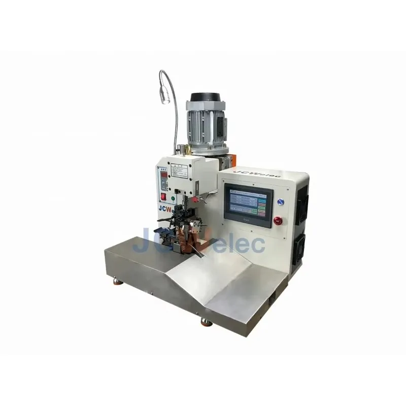 JCW-2TE Semi-auto Wire Crimping Machine Flat Ribbon Cable Crimping Machine Mute Terminal Crimping Machine