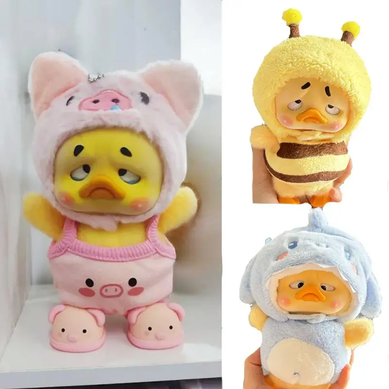 Small Yellow Duck Doll Clothes for Annoying Duck Upset Duck Plush Series Baby Clothes Accessories