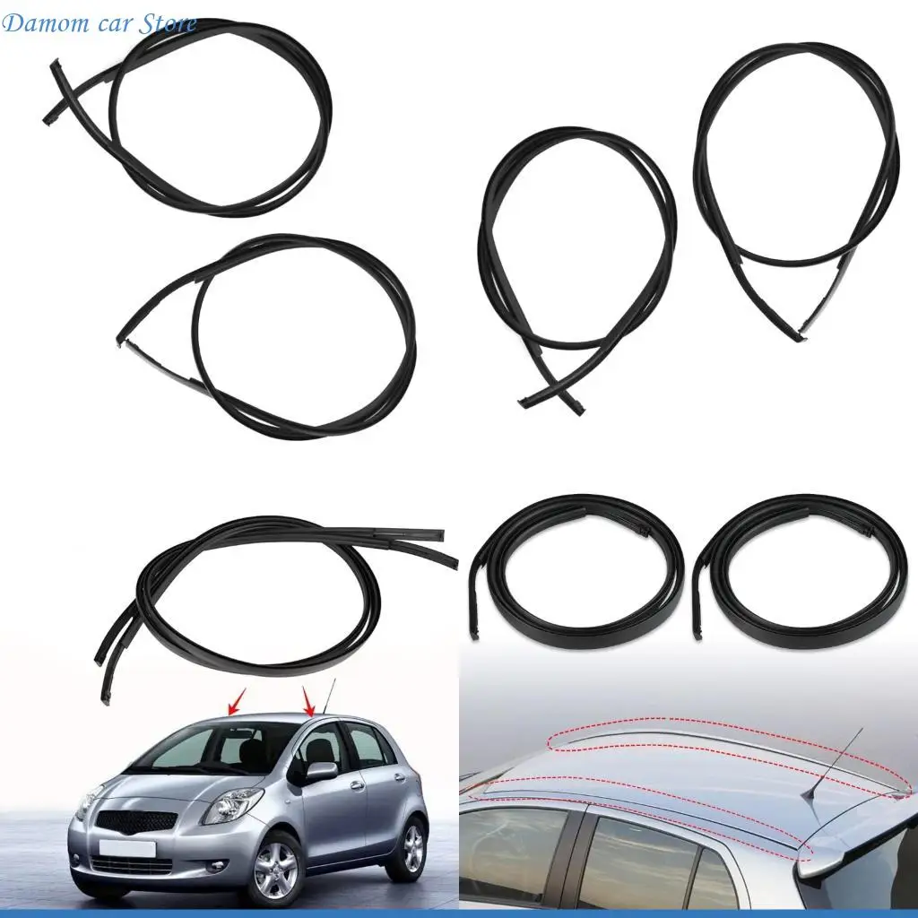 

A2UC Flexible Rubber Roof Drip Side Seal Strips Molding Seal Trim for Automotive