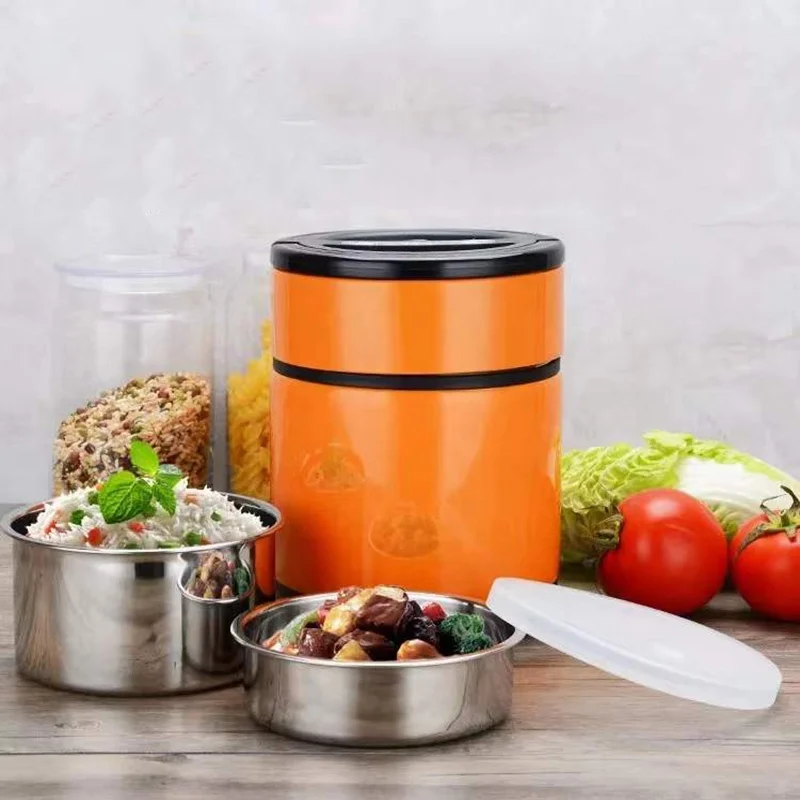 Factory Wholesale Portable Lunch Box School Food Containers 304 Stainless Steel Vacuum Insulated Food Grade - view 2