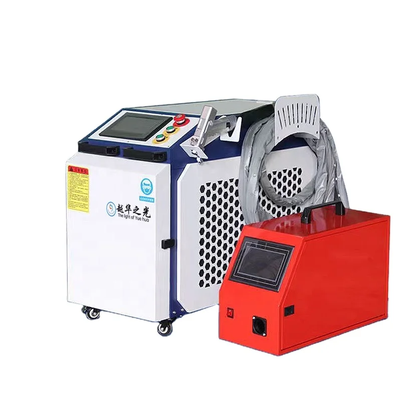 

4 in 1 Handheld Fiber Laser Welder Metal 1500W/ 200W 3000W Industry Handheld Laser Welding Machine BWT MAX RECI Raycus