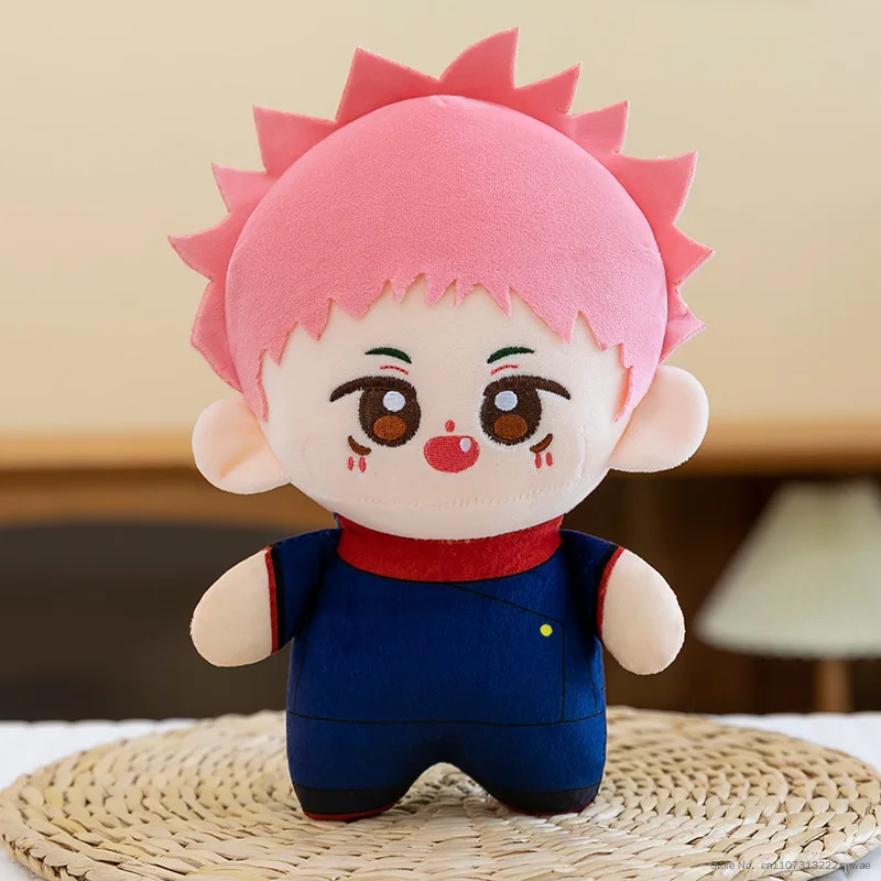 23cm Cartoon Jujutsu Kaisen Plush Dolls Lovely Anime Plush Toy Fushiguro Megumi Itadori Yuji Gojo Satoru Peluche Toy Fans Gift - view 6