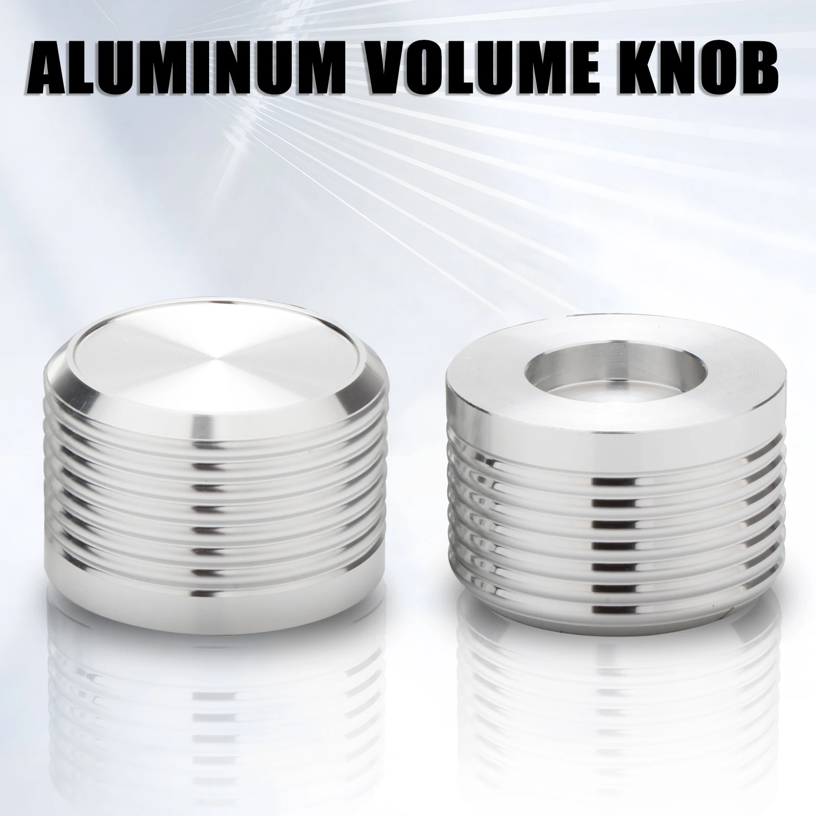 مقياس الجهد بمقبض إيقاف صلب من سبائك الألومنيوم Preffair ، مقبض مضخم الصوت بحجم الصوت ، 38 × 25 ، 2 144