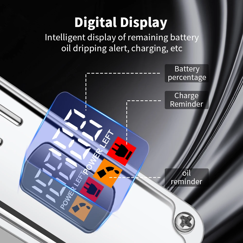 HYN-208 Hair cutting machine Retro style Oil head hair clipper men's hair clipper professional barber machines Hair trimmer home