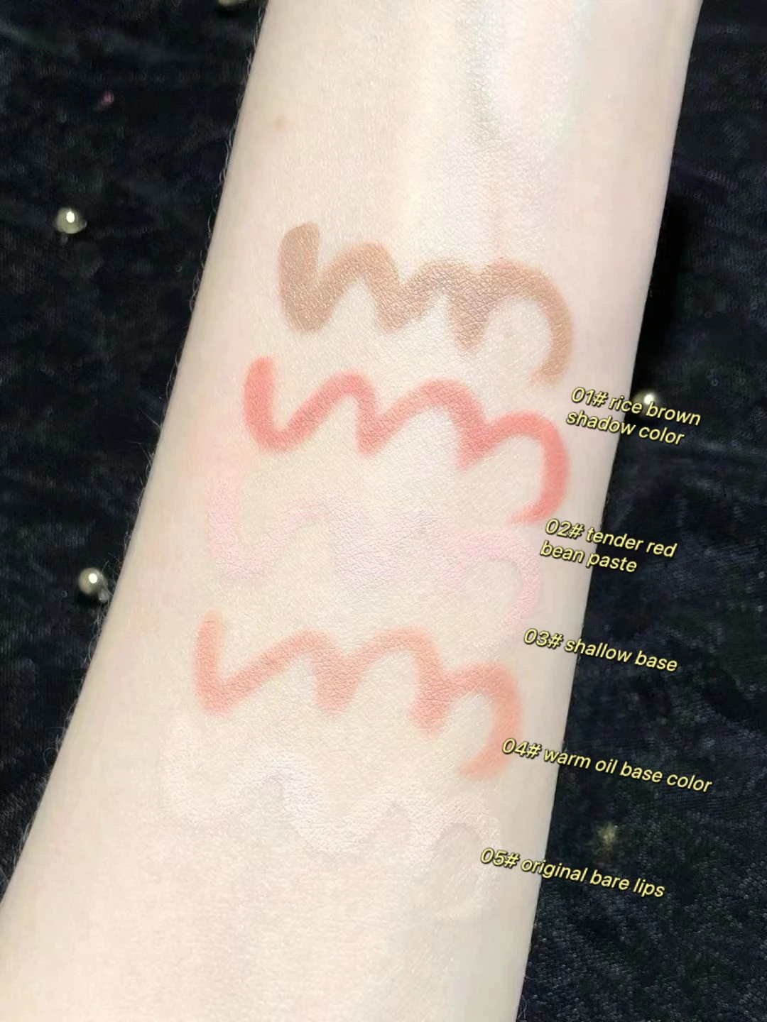 Lip Shadow Liner ปากกา Matte ลิปสติกฐาน Silver Tube กันน้ํา Lasting Lip Contouring Non-stick Cup Lipliner ดินสอพร้อมแปรง