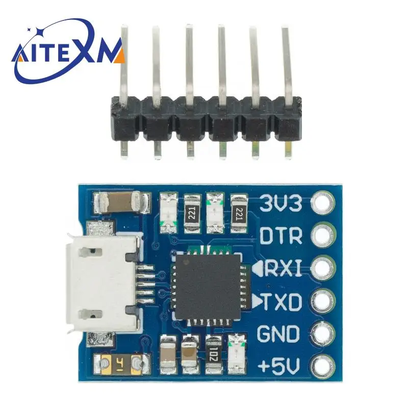 CP2102 USB 2.0 to UART TTL 5PIN Connector Module Serial Converter STC Replace FT232 CH340 PL2303 CP2102 MICRO USB for Aduino