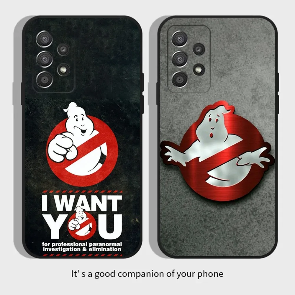 Movie G-Ghostbusters Phone Case For Samsung Galaxy A13,A21s,A22,A31,A32,A52,A53,A71,A80,A91 Soft Black Cover