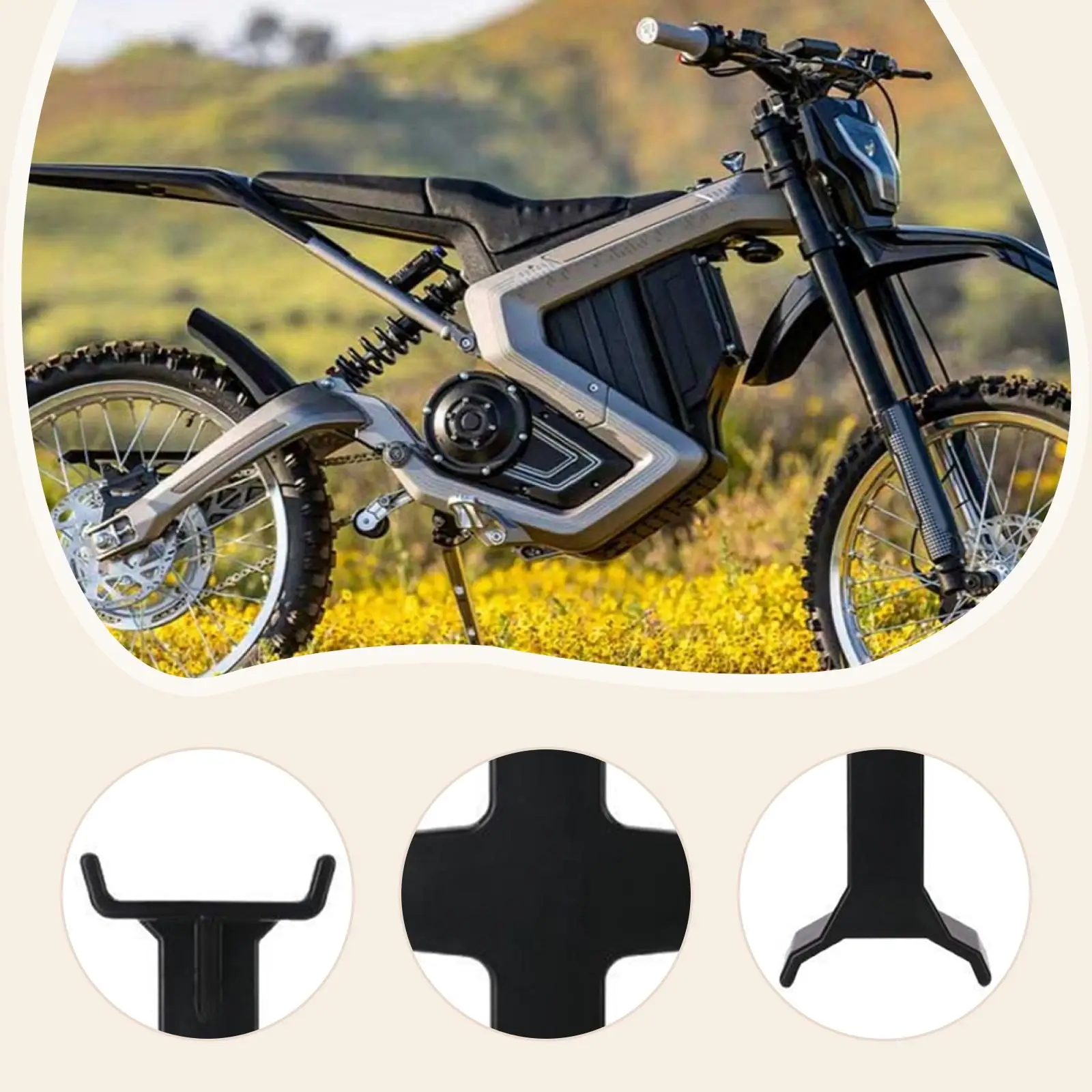 Braket Penyangga Garpu Sepeda Motor untuk Sepeda Motor Off Road