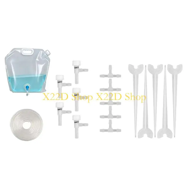 X22D 10L Spill Resistant Plant Water Holder Having Managed Release Setting
