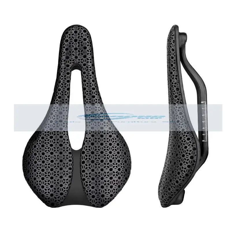 

3D Printed Road Bike Seat Cushion, Mountain Bike Saddle, Short Nose Road Bike Seat Saddle