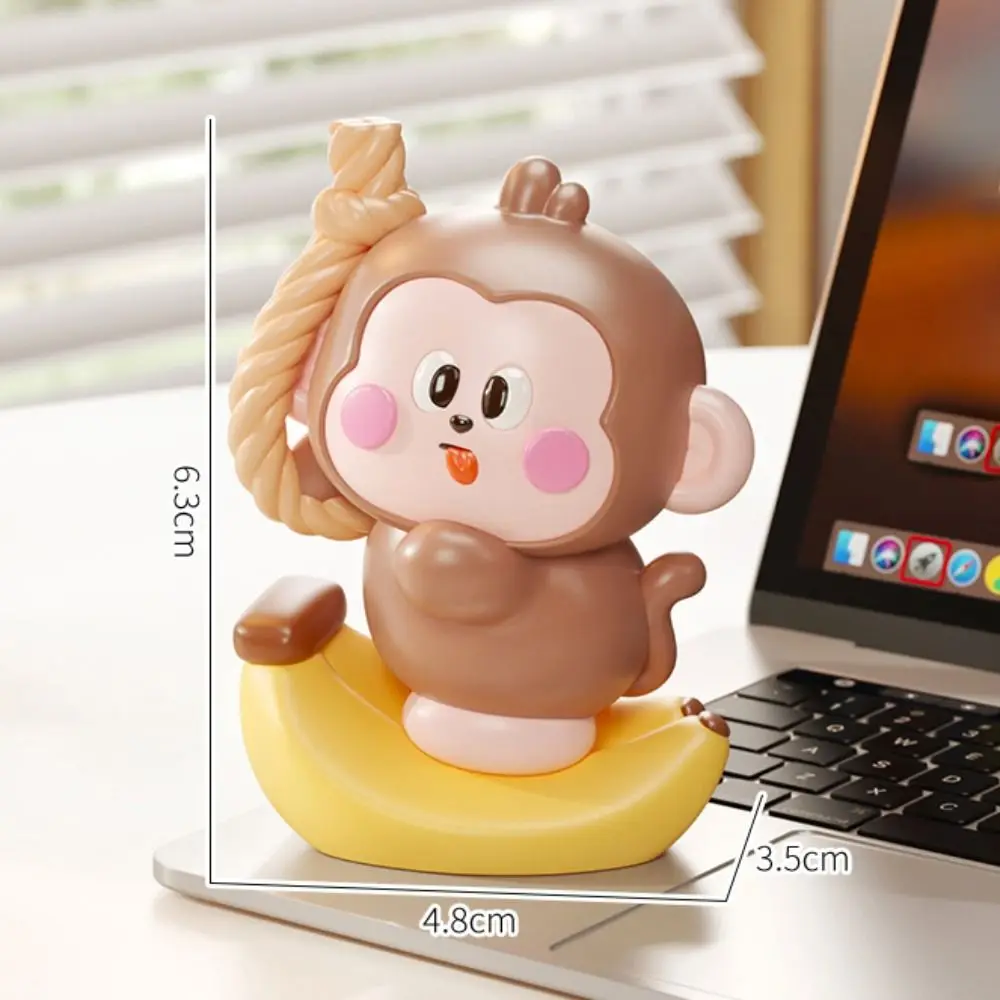 

Resin Monkey Miniature Figurine Statue Handmad Little Monkey Ornaments Crafts Collectible Monkey Landscape Decoration