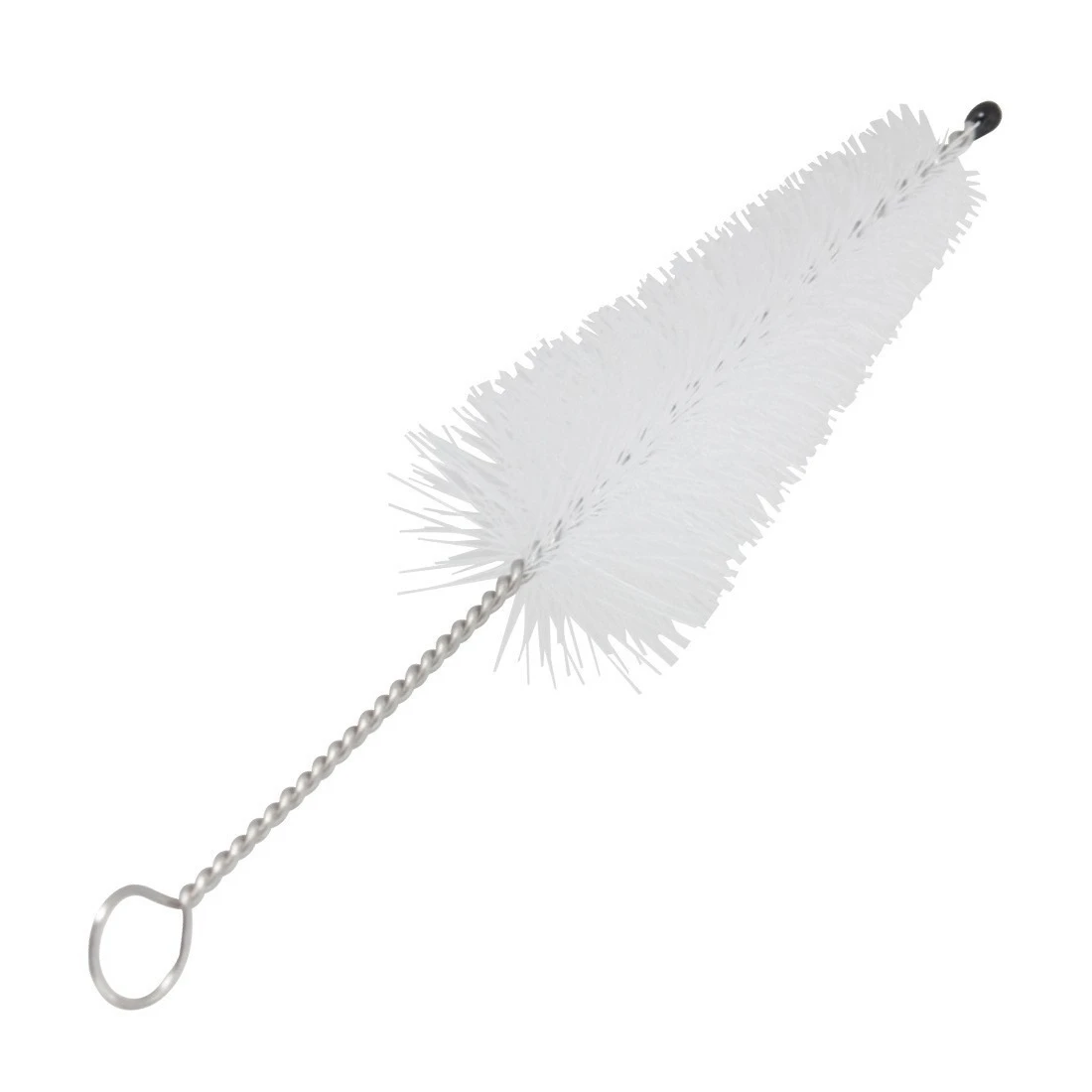 Brass instrument small number mouth cleaning brush natural bristle mouth brush white white rod soft hair cleaning brush