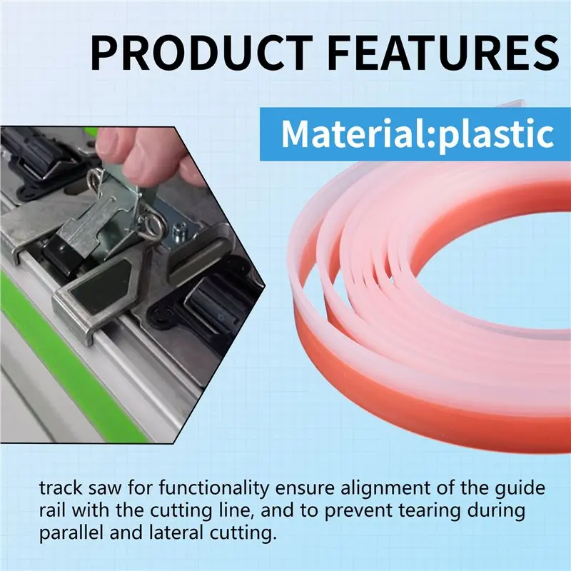 AA94-495209 Track Saw Guide Rail FS-SP 5000 For Self-Adhesive Track Saw 495209 For Festool Splinter Guard
