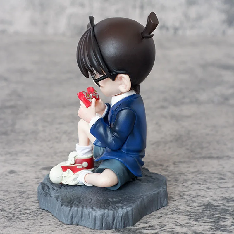 Conan Edogawa Mouri Kogorou Actionfigur Richard Moore Figuren Anime Peripherie Manga GK Statue Modell Ornament Geschenk für Kinder