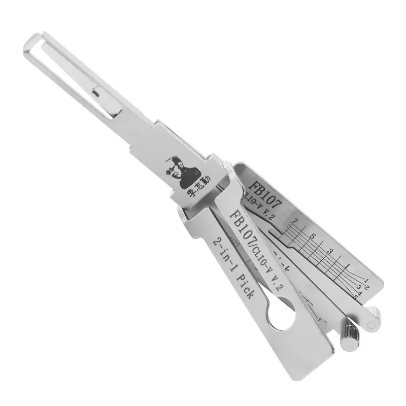 

Car Locksmith Tools FB107 2-in-1 Lock Pick Opener&Decoder Tools Locksmith Supplies