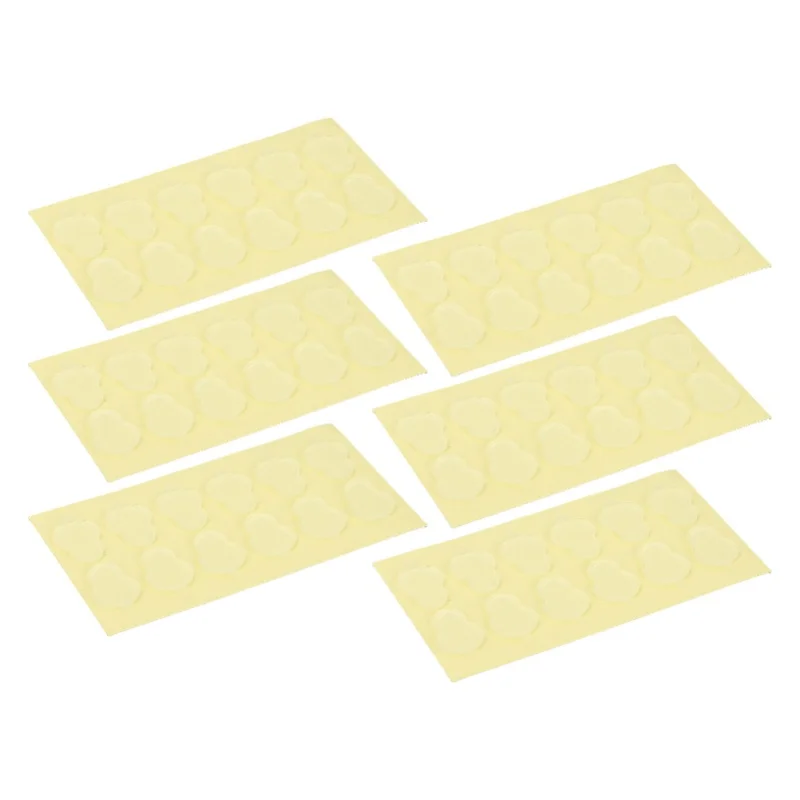 240 Pcs Doll Clear Adhesive Tape 18x14x1.5mm Water Proof Removable Sticky Double Sided Adhesive Pad For Figures