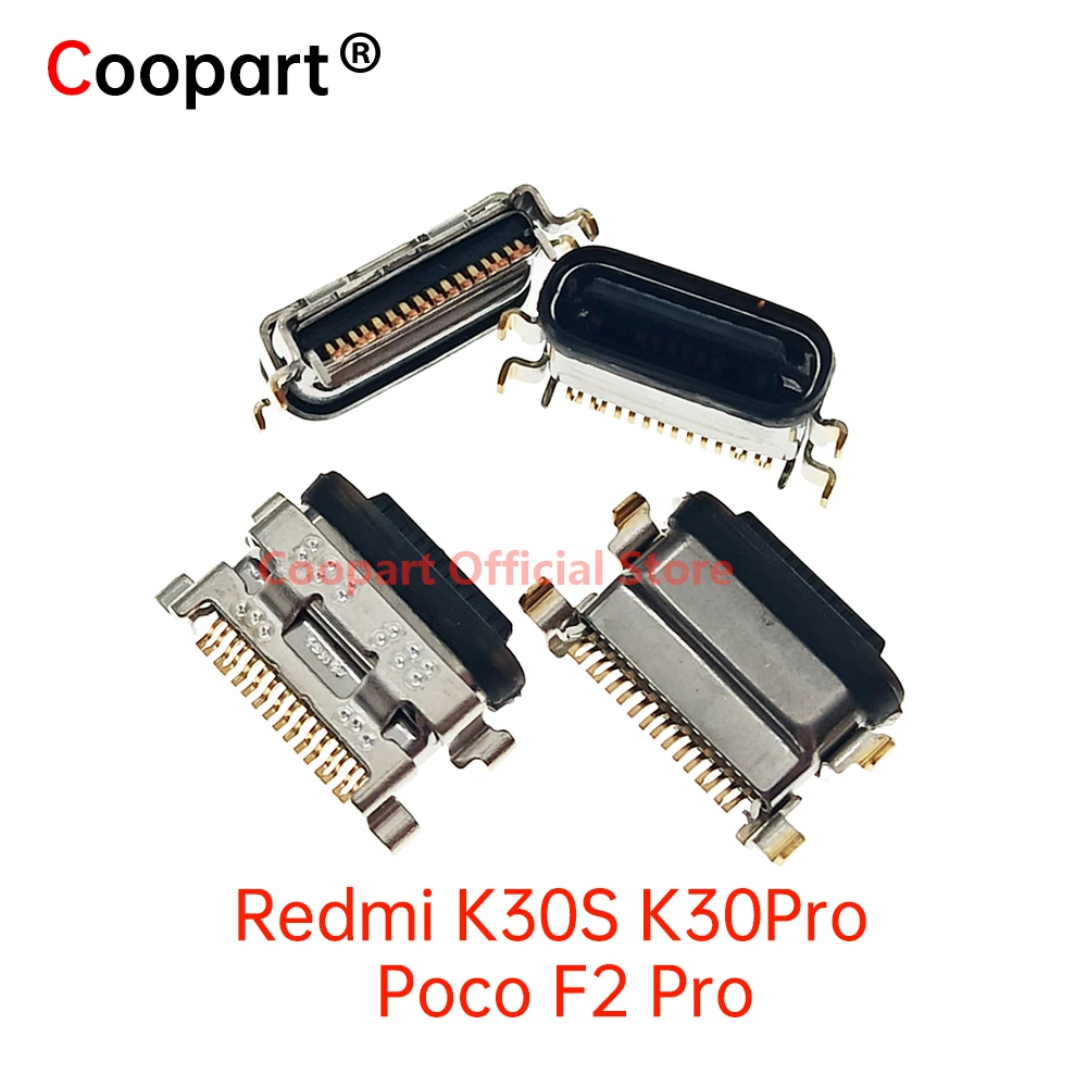 

5Pcs For Xiaomi Pocophone Mi POCO F2 Pro / Redmi K30 Pro / K30S Micro USB Charger Jack Port Plug Socket Charging Dock Connector