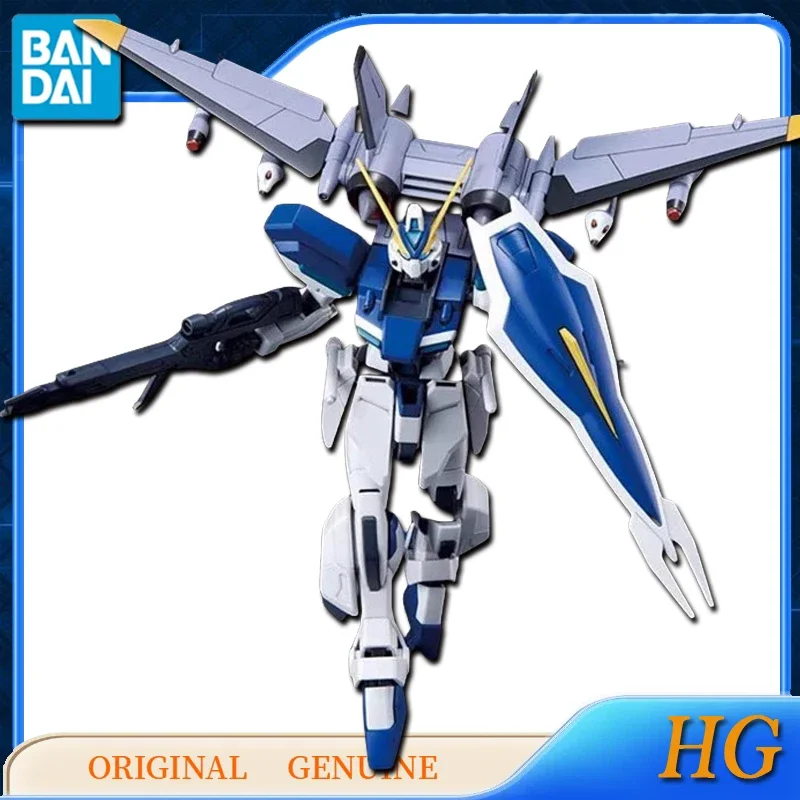 Bandai-figuras de acción de Anime para niños y niñas, juguetes originales de HG GUNDAM GAT-04, wincam, regalo para niños, adornos de modelos coleccionables